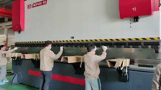 #lfk #bendingmachine, #installation and commissioning site, real shooting. # Sheet metal processing