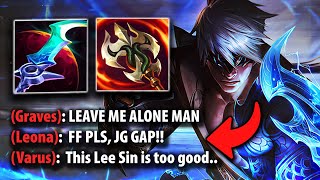 HIGH ELO LEE SIN MAKES GAME UNPLAYABLE FOR GRAVES *HOW TO/TIPS/TRICKS*