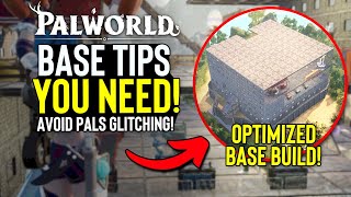 PALWORLD - Endgame Main Base Tour! (Tips for Building a VERY EFFICIENT Base) | PATCH 0.1.4.1!