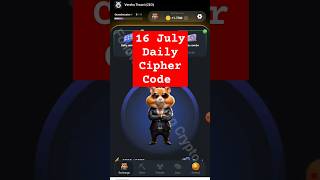 16 july hamster daily cipher code | today's  hamster Kombat daily morse code 16 july