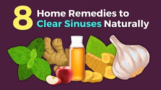 8 Home Remedies to Clear Sinuses Naturally | VisitJoy