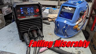 Learning to lift tig with the YesWelder Flux 135 Pro