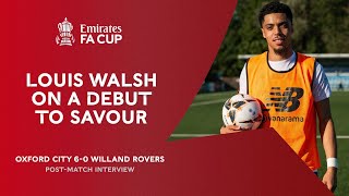 Lous Walsh reflects on his four-goal debut