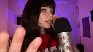 ASMR | Talking You To Sleep In Breathy And Clicky Whispers (Fast Mouth Sounds, Tapping, Reading)