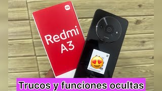 Xiaomi redmi A3  [ trucos y funciones ocultas ]