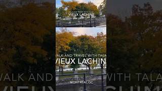 4K Montreal Vieux-Lachine Walk| #sunset #autumnwalk #travel #nature #montrealtourism #citytours