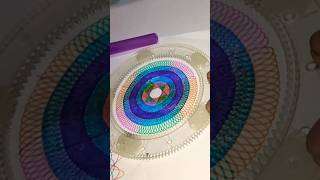 Relaxing Spirograph Drawing: Satisfying ASMR Art Session | #Art