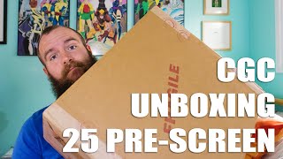 CGC Unboxing - 25 Pre-Screen Comics (X-Men Keys and More!)