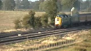 55022 Thrashes past Colton Junction on the Western and Eastern Express.