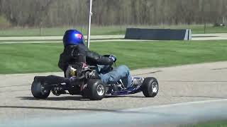 Brodhead Vintage Karting Practice