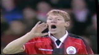 Haaland Alf Inge 2 goals EPL 1996 Nottingham Forest 2 vs Arsenal 1 at The City Ground