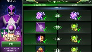 Corruption Zone #30 Rewards ~ Power Rangers Legacy Wars