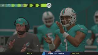 NY Jets@Miami Dolphins 1st Half Shutout_All-Madden Franchise_PS5 4K HDR