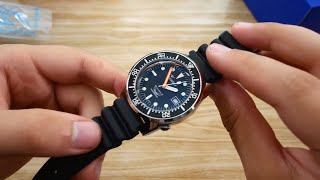 Squale 1521 (50 Atmos) Black on Rubber - Unboxing & First Impressions