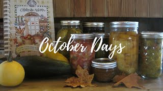 Peace & Plenty ~ October Days