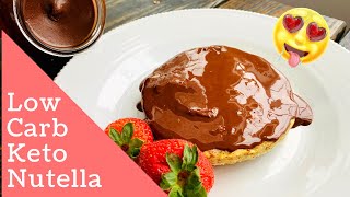 Homemade Nutella Recipe That's Even Better than the Original!  Keto/Low Carb recipe