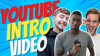 How to Make a YouTube INTRO (Free & Simple) | YouTube INTRO Maker 2022.