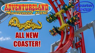 Going to Adventureland for the ALL NEW Dragon Slayer! North Midwest Trip Vlog 5