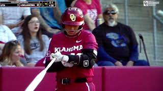 Oklahoma softball's Alynah Torres hits home run vs. Texas-Arlington