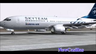 [FS2004] KOREAN AIR B737-800W/L