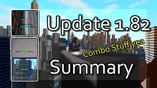 Roblox Parkour | Update 1.82 Summary [Combo Stuff, Action Count and more]