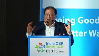 ICS 2023 | 9th Dalmia Bharat-CSRBOX CSR Impact Awards | Mr. Mahendra Singhi