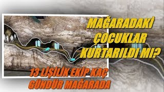 Mağarada Can Pazarı. Mahsur Kalan Çocuklar Kurtarıldı Mı?