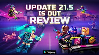 QUALITY REVIEW - NEW 21.5 UPDATE IN PIXEL GUN 3D!