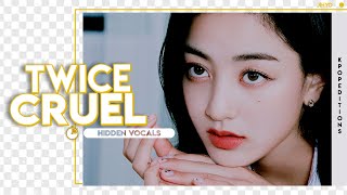 TWICE (트와이스)  – CRUEL |  Hidden Vocals Harmonies & Adlibs