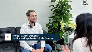 The interview of Mr. Lars,General Manager of ARISTO.