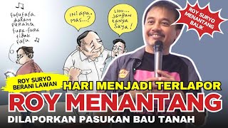 🔴 Menjadi Terlapor, Roy Suryo Nantang Balik Pasukan Bau Tanah FUFUFAFA❗