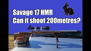 Savage 17 HMR + 200m field test review.