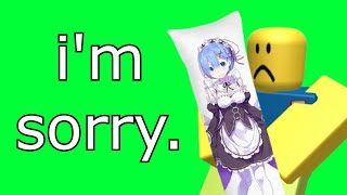 Apologizing to ROBLOX Anime Fans