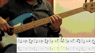 Santana - Flor de Luna (Moonflower) Bass Cover with  TAB