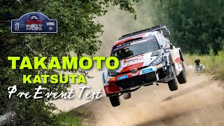 Takamoto KATSUTA || WRC secto Rally Finland 2023 - Pre Event Test