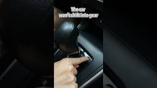 What would you do if the car won't shift into gear?#driving #skills #tips #knowledge #fpy