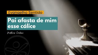 Evangelho Sentido | Pai afaste de mim esse cálice