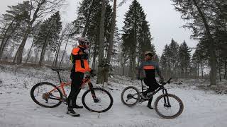 2021 MTB Keila winter trails ride