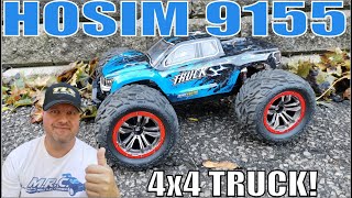 Test Drive and Review: HOSIM 9155 4wd Monster Truck! Ep#524