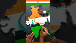 Our India 🇮🇳 Independence day craft 🔥 #shorts #youtubeshorts #independenceday