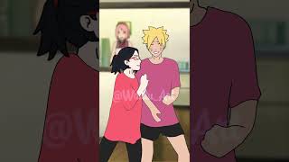 Boruto Dance Animation (#Boruto x #Sarada ) #Borusara