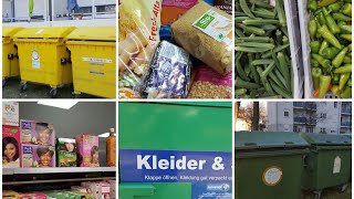 Garbage System in Germany || Indian Grocery Shopping || Telugu vlog in Germany