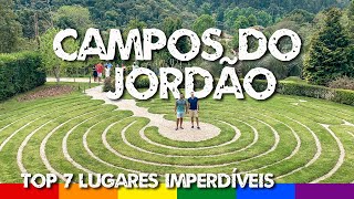 CAMPOS DO JORDÃO SP - O que Fazer: TOP 7 Lugares Imperdíveis