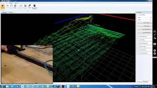 AP820-80 Laser Line Scan of Woven Material