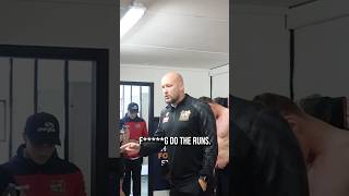 Non-League Manager's EPIC Team Talk!