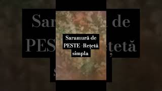 Saramura de Peste în zi de Sărbătoare-Rețeta simpla #viral #recipe #shorts #food #peşte #1million