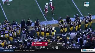 #Huskers at Iowa 2022 1Q 10:58