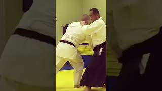 Shomen uchi #Iriminage ni by Tsuneo Ando Shihan 9no dan #Aikido #Yoshinkan