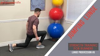 Jumping Lunge Strength Exercise For Runners | The Runner's Fix | Holladay Utah Sports Chiropractor