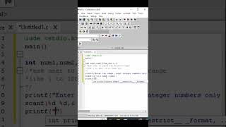 C Program to find prime numbers in a given range #shortsvideo #youtubeshorts #code #C programming